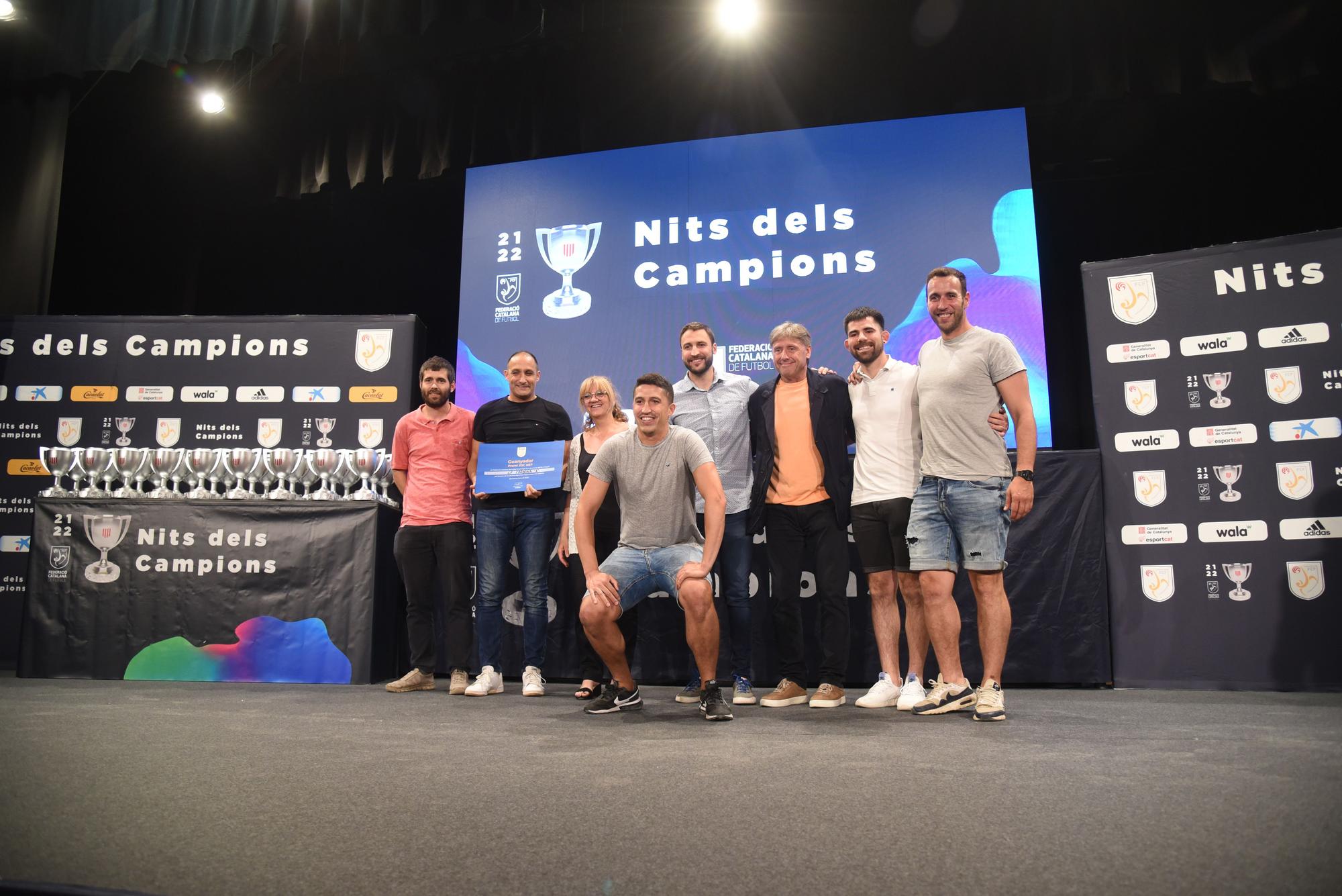 El futbol de la Catalunya central feliciten els seus 29 campions