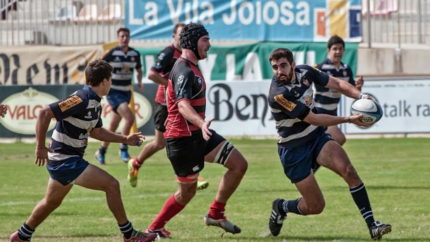 Javier Carrión en un partido