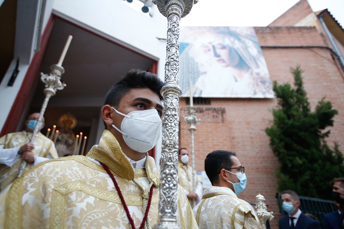 La Virgen de la Estrella, es la primera procesión que sale en Córdoba desde el inicio de la pandemia