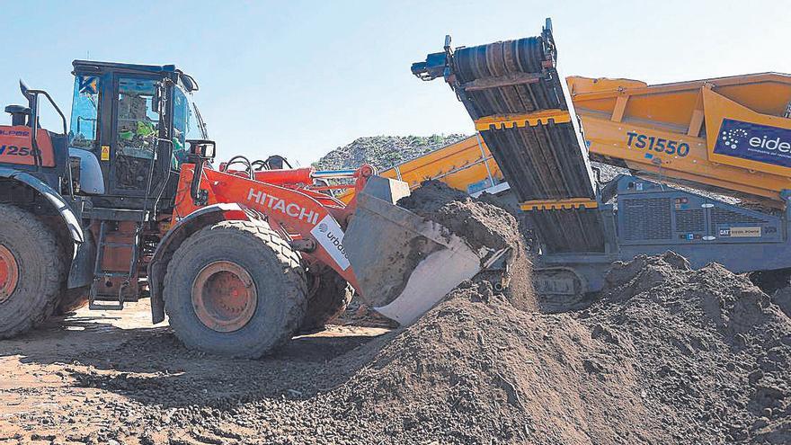 Els llots extrets dels garatges aniran a la reconstrucció