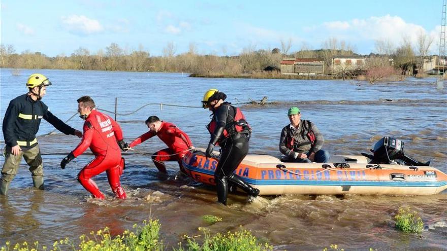 El 112 de Extremadura gestionó seis rescates por la borrasca Félix