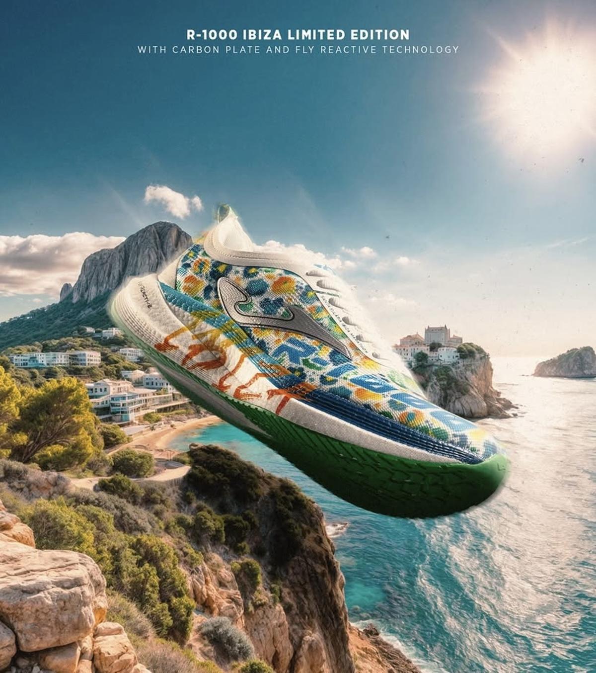 Anuncio de Joma para la edición especial de la Santa Eulària Ibiza Marathon