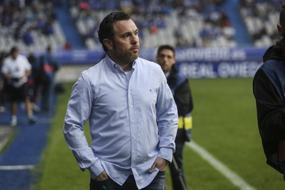 El partido entre el Real Oviedo y el Real Valladolid, en imágenes