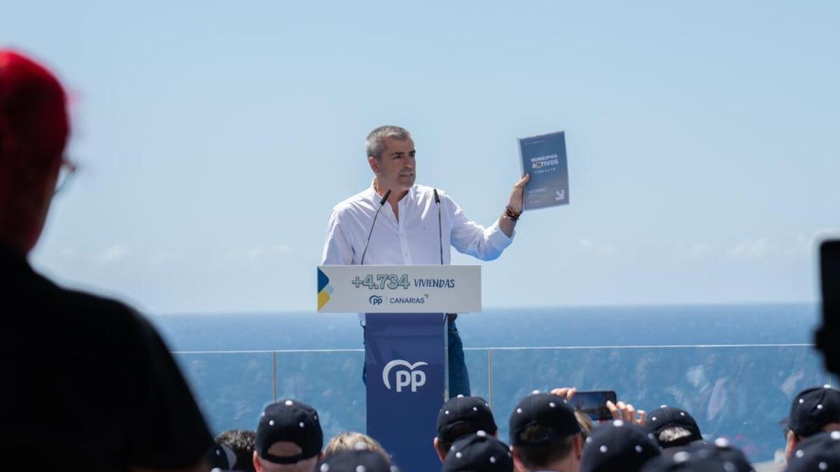 El PP de Canarias presenta el II Plan Municipios Activos para construir más de 4.700 viviendas