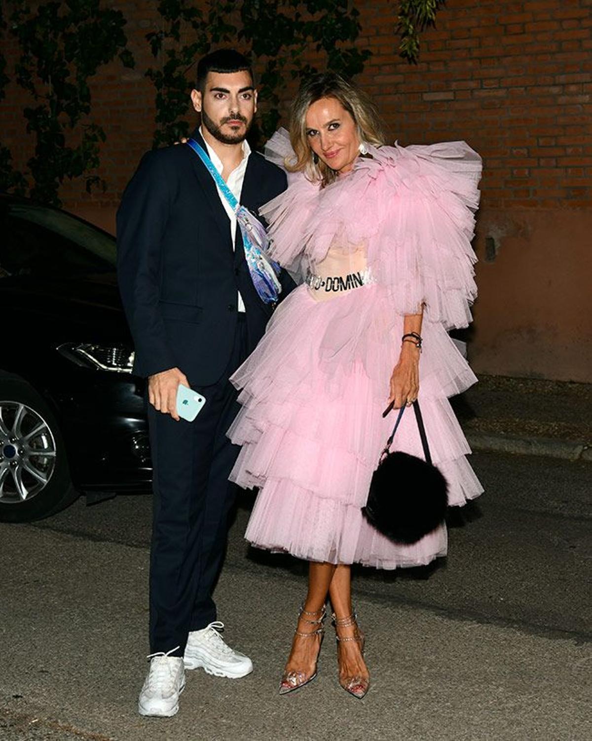 Clara Courel en la fiesta Fiesta BAD BOY de Carolina Herrera
