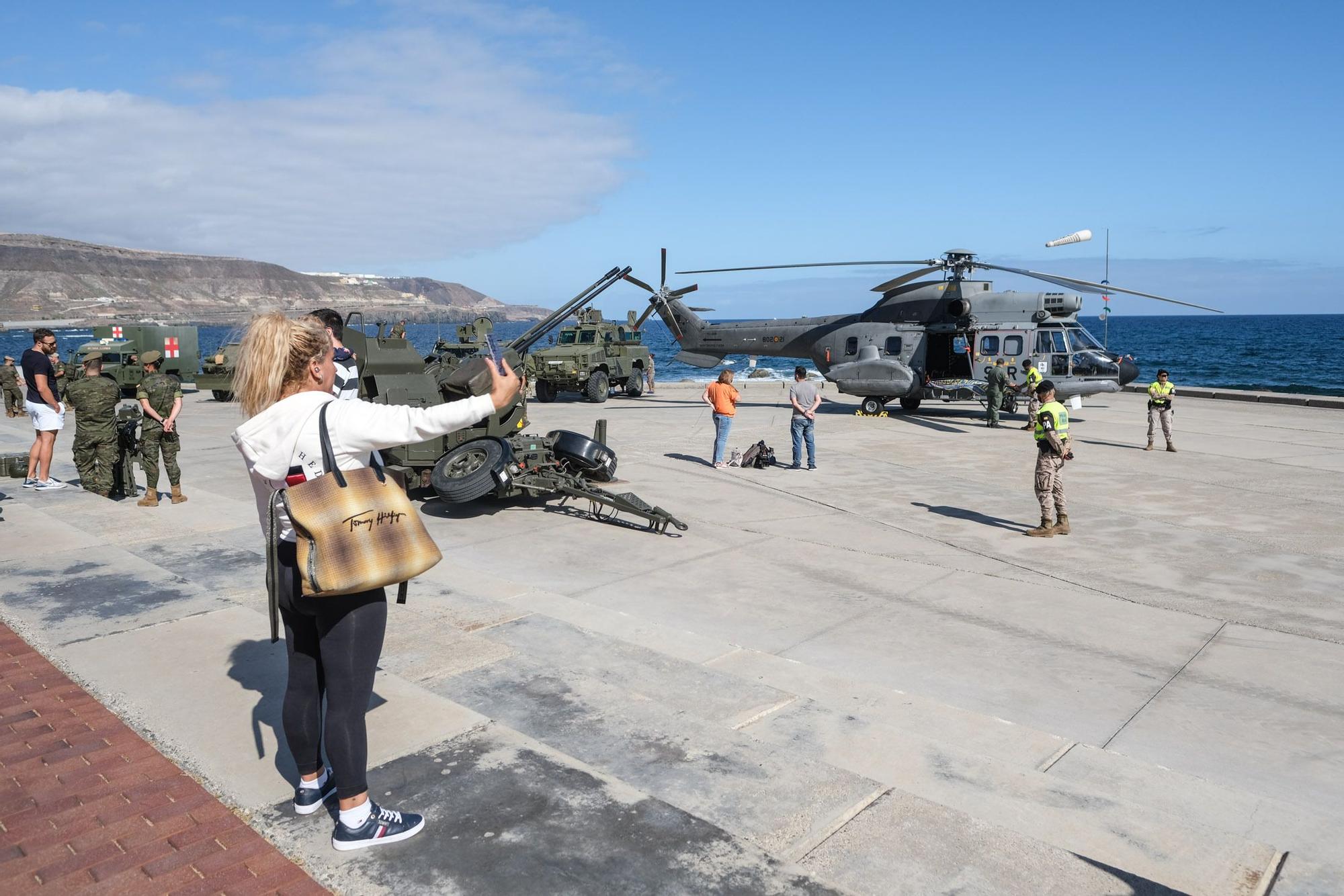 Celebración del Día de las Fuerzas Armadas en Las Palmas de Gran Canaria