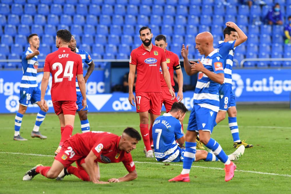 El Dépor remonta in extremis y deja al Fuenlabrada sin 'play off'.