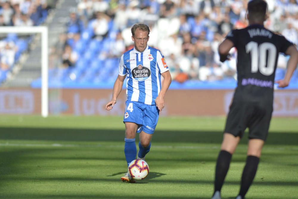 El Málaga CF consigue un trabajado punto en su visita a Riazor que pudo acabar en victoria pero también en derrota