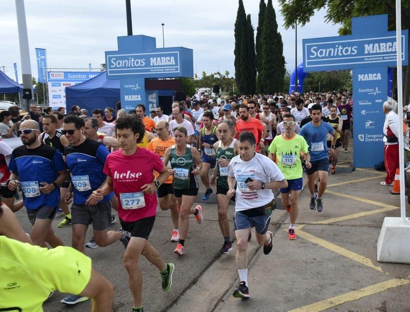 Carrera "Sanitas Marca Running Series" en Zaragoza