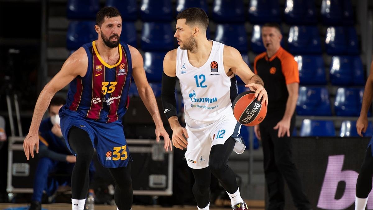 Mirotic debe liderar al Barça ante el Zenit, en los cuartos de final de la Euroliga