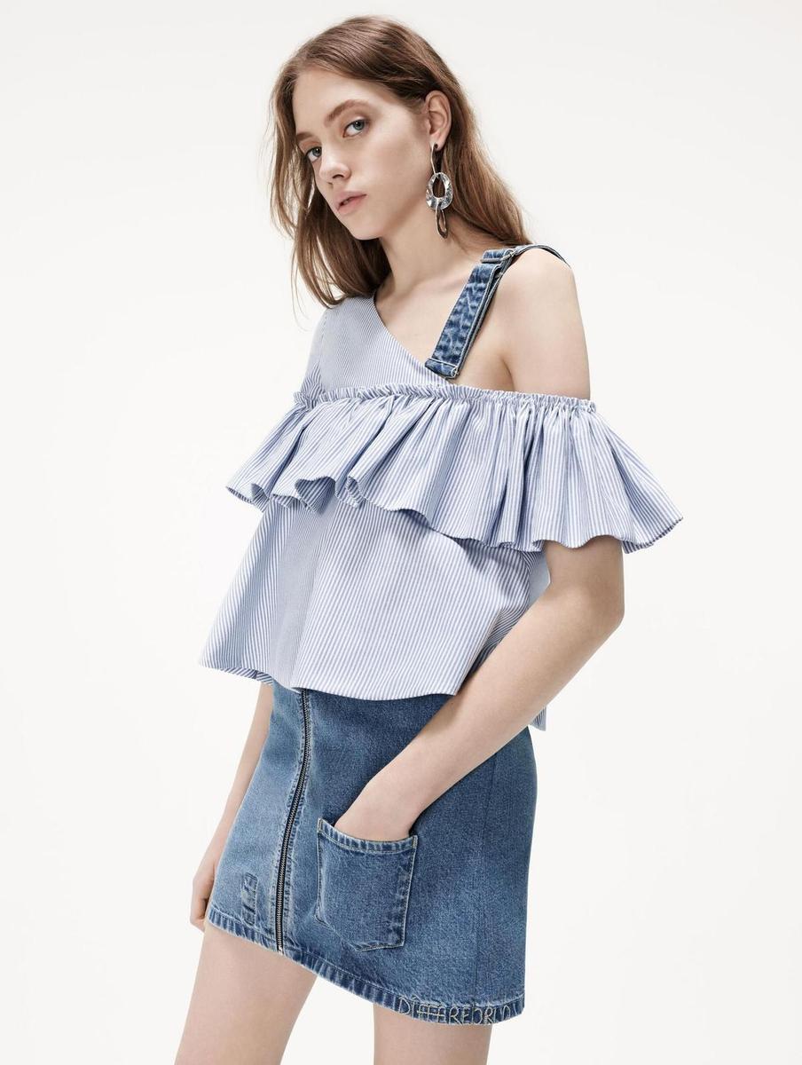 Zara TRF primavera/ verano 2016, prendas asimétricas