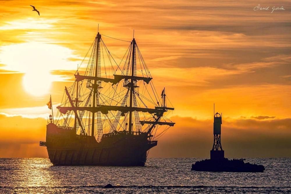 Así es el Galeón Andalucía, que podrá visitarse en Palma