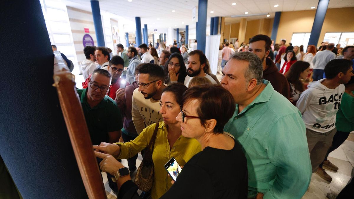 En el campus de rabanales, examen 19 plazas portero oposiciones