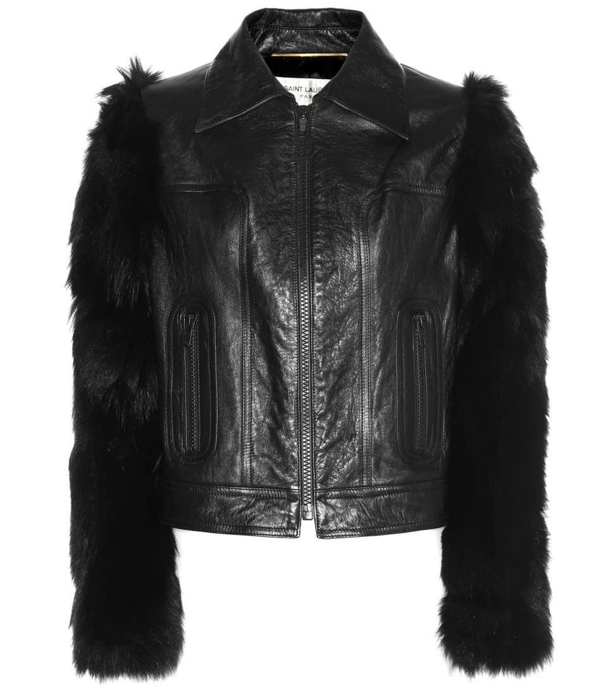 Chaqueta piel, Saint Laurent