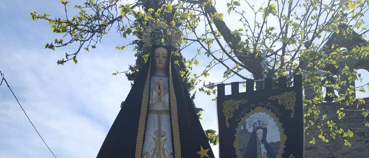 Virgen de la Soledad de Trabazos.