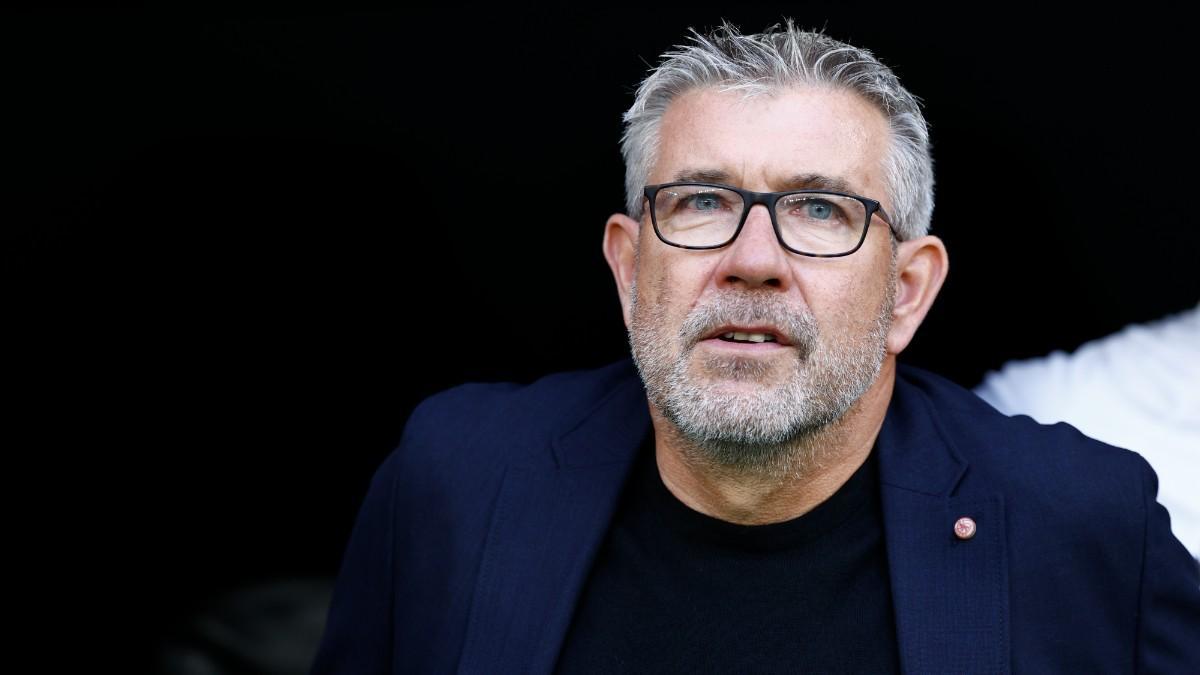 Urs Fischer, entrenador del Union Berlin, en el Santiago Bernabéu Urs Fischer, entrenador del Union Berlin, en el Santiago Bernabéu