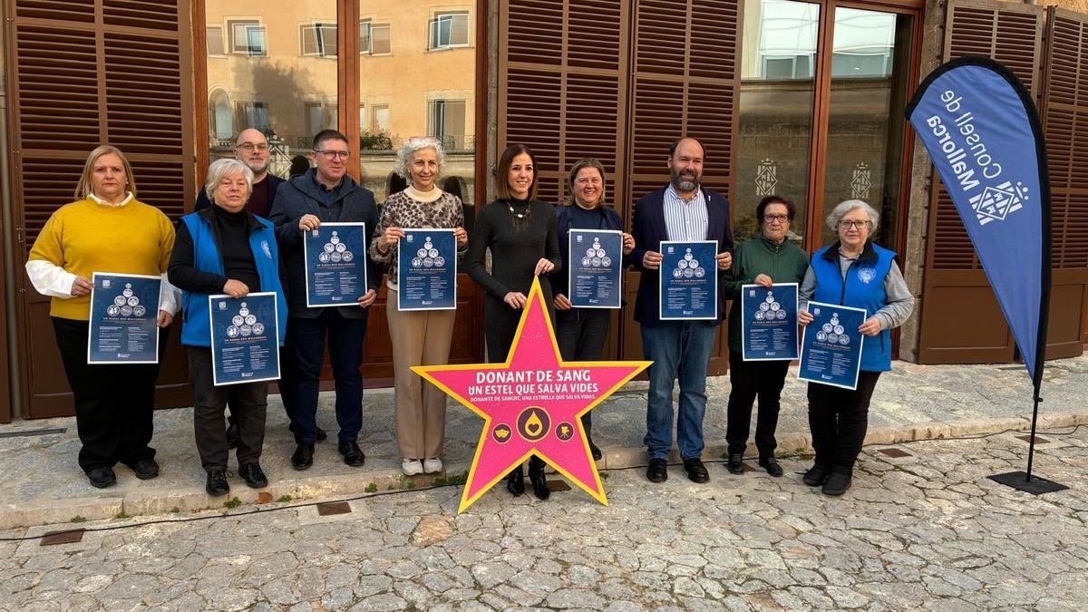 La vicepresidenta y consejera de Cultura y Patrimonio, Antònia Roca, durante la presentación de la programación de Navidad.
