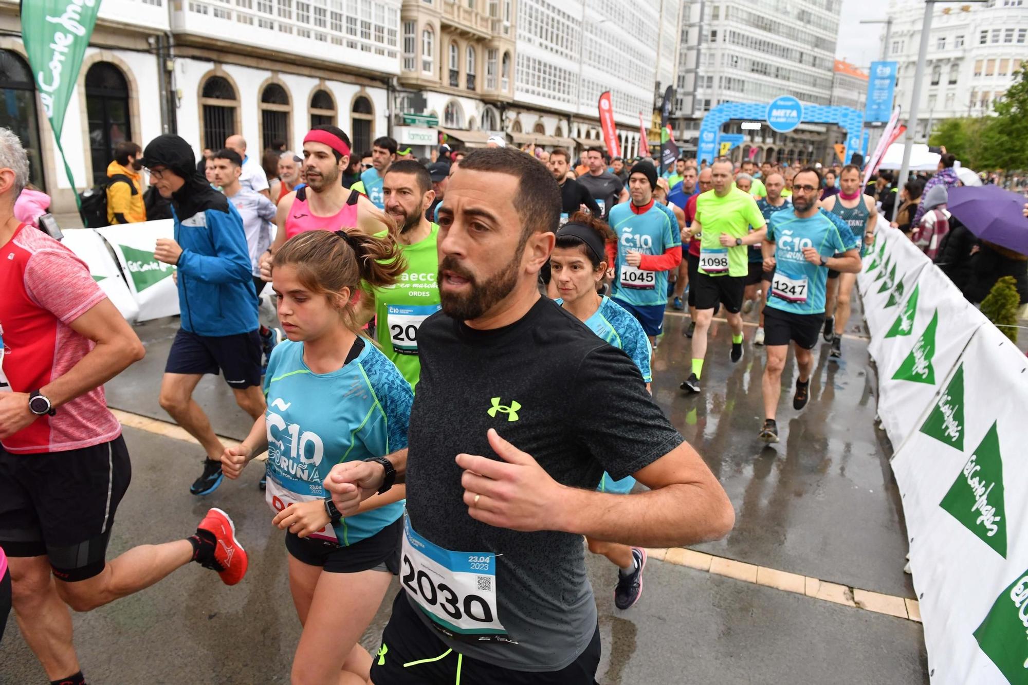 Carrera popular Coruña10: 2.186 corredores cruzaron la línea de meta