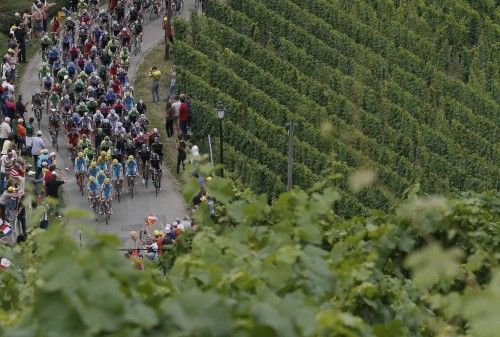 La novena etapa del Tour de Francia, en imágenes