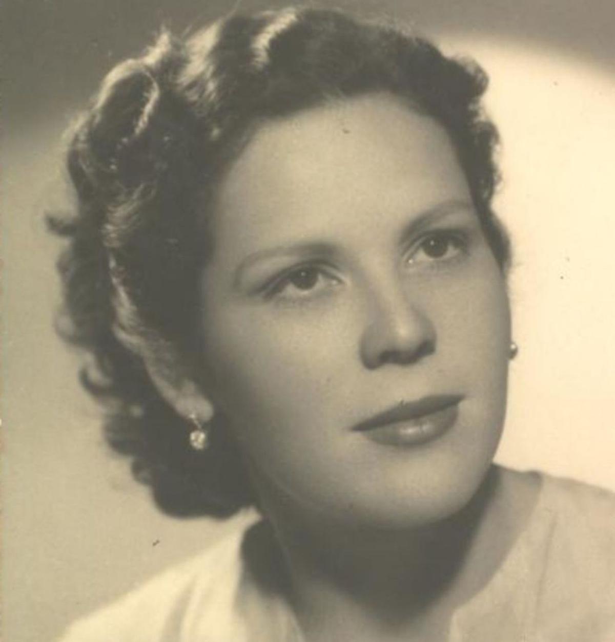 Chita, maestra de muchos niños y niñas de La Montañeta.