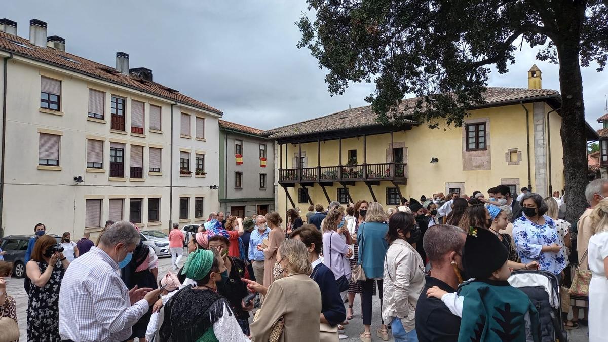 Celebración de San Roque en Llanes