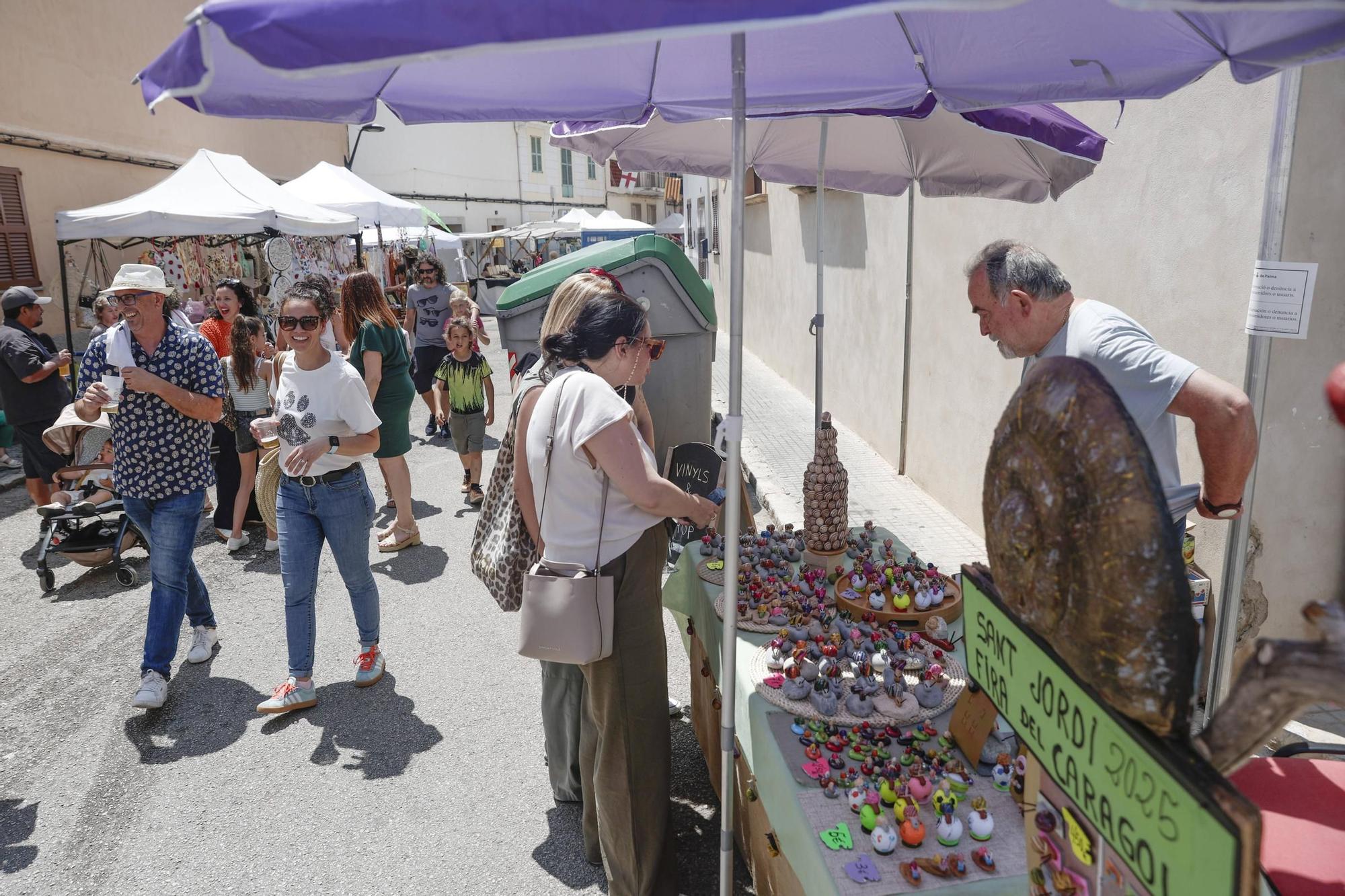 La Fira del Caragol de Sant Jordi, en imágenes