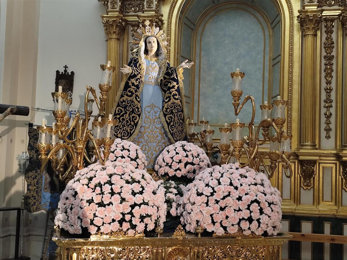 La Virgen de los Dolores, patrona de Águilas