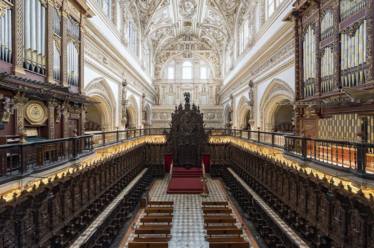 Sillería de coro de la Mezquita-Catedral.