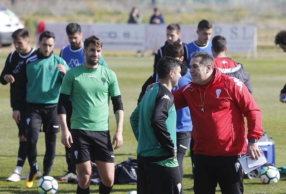 Primer entrenamiento de  Sandoval