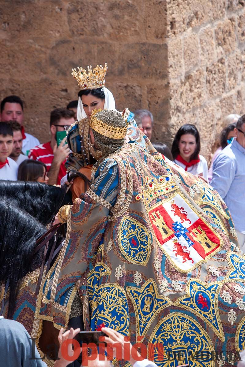 Moros y Cristianos en la mañana del día dos en Caravaca