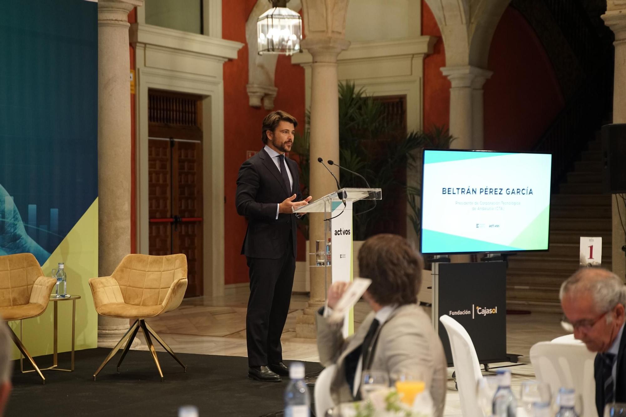 Beltrán Pérez García, presidente de Corporación Tecnológica de Andalucía (CTA)