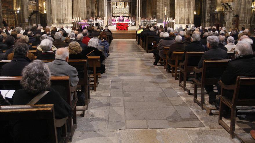 La Catedral té quatre espais per enterrar bisbes gironins