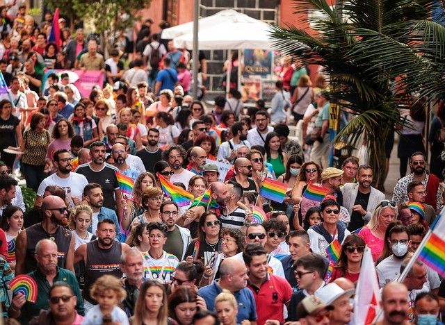 Manifestación insular del Orgullo LGTBI en Puerto de la Cruz