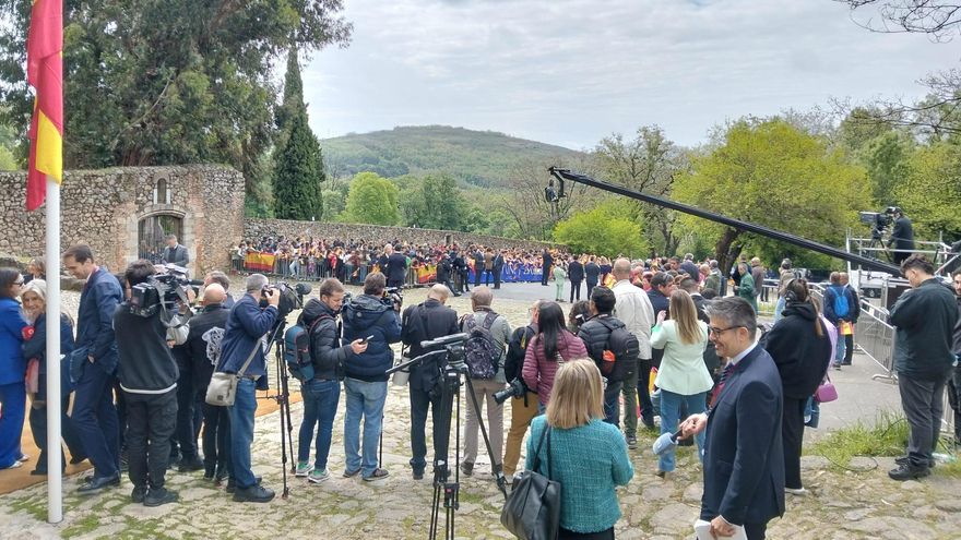 Ambiente en el Monasterio de Yustee