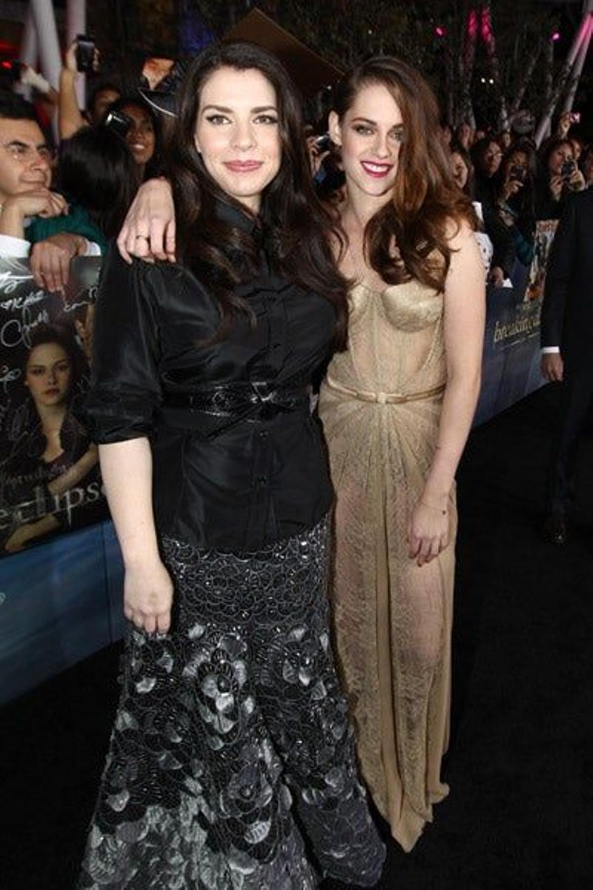 Stephenie Meyer y Kristen Stewart