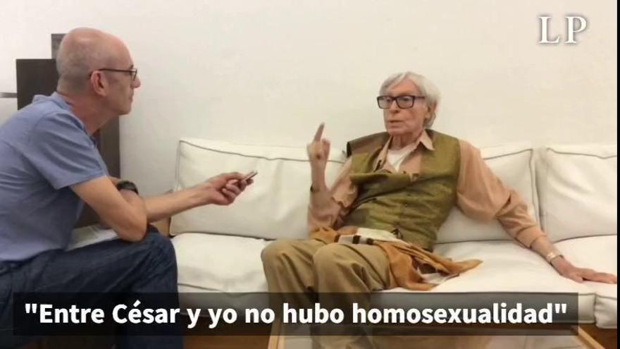 Pepe Dámaso: "Entre César y yo no hubo homosexualidad"