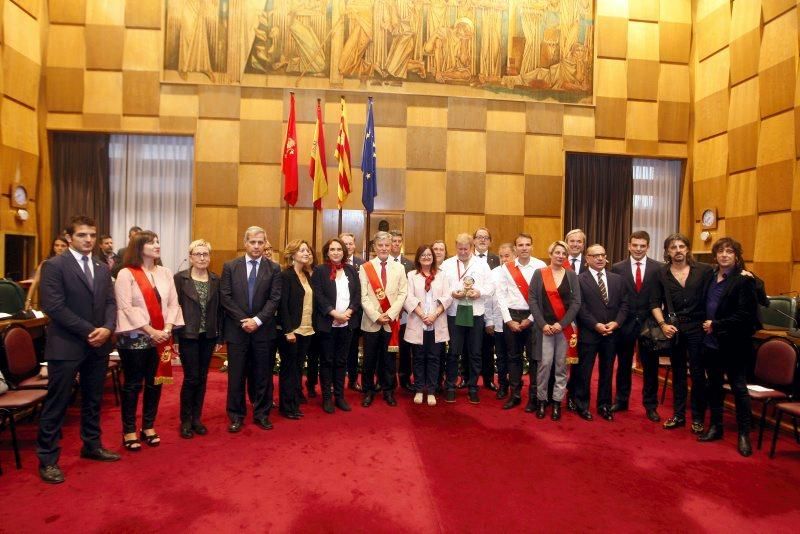 Entrega de las medallas del Ayuntamiento