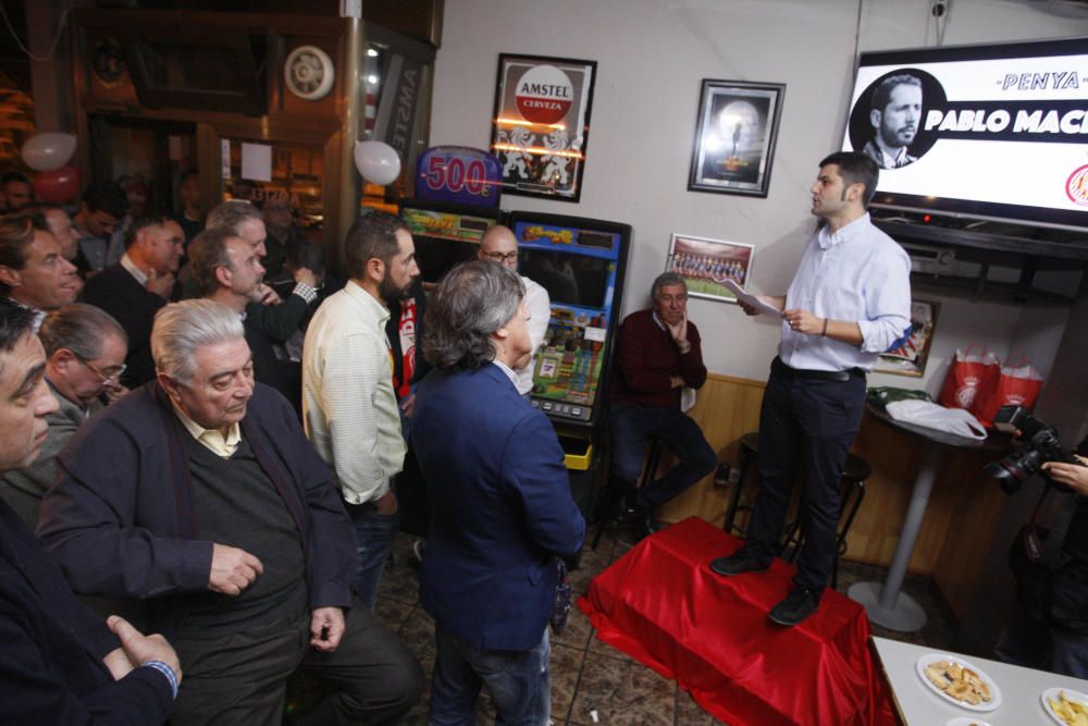 Inauguració de la Penya Pablo Machín