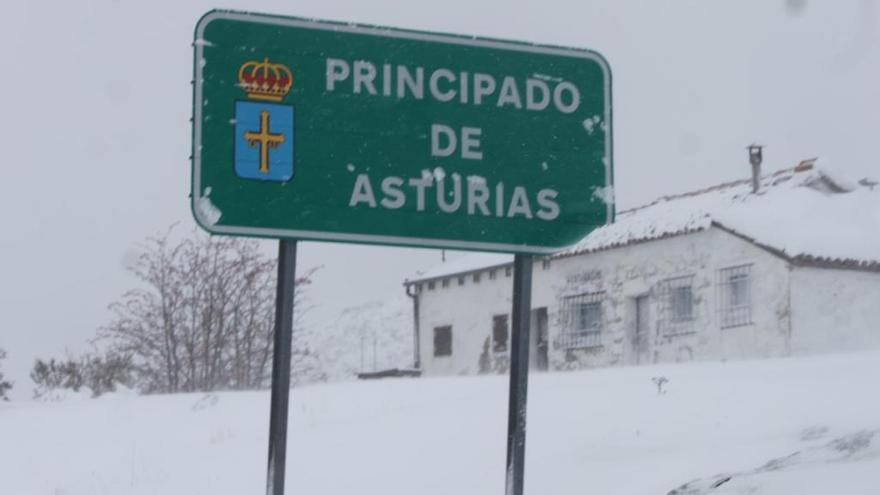 Última nevada en Asturias a principios de diciembre