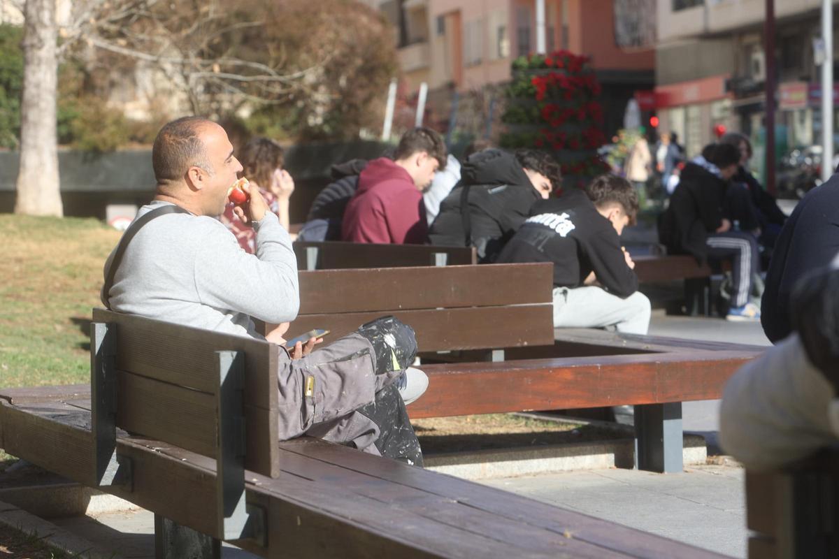 "Los martes al sol" en Alicante: el buen tiempo invita a salir a la calle en pleno enero