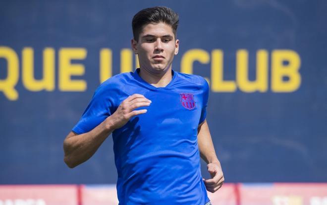 El primer entreno del FC Barcelona B