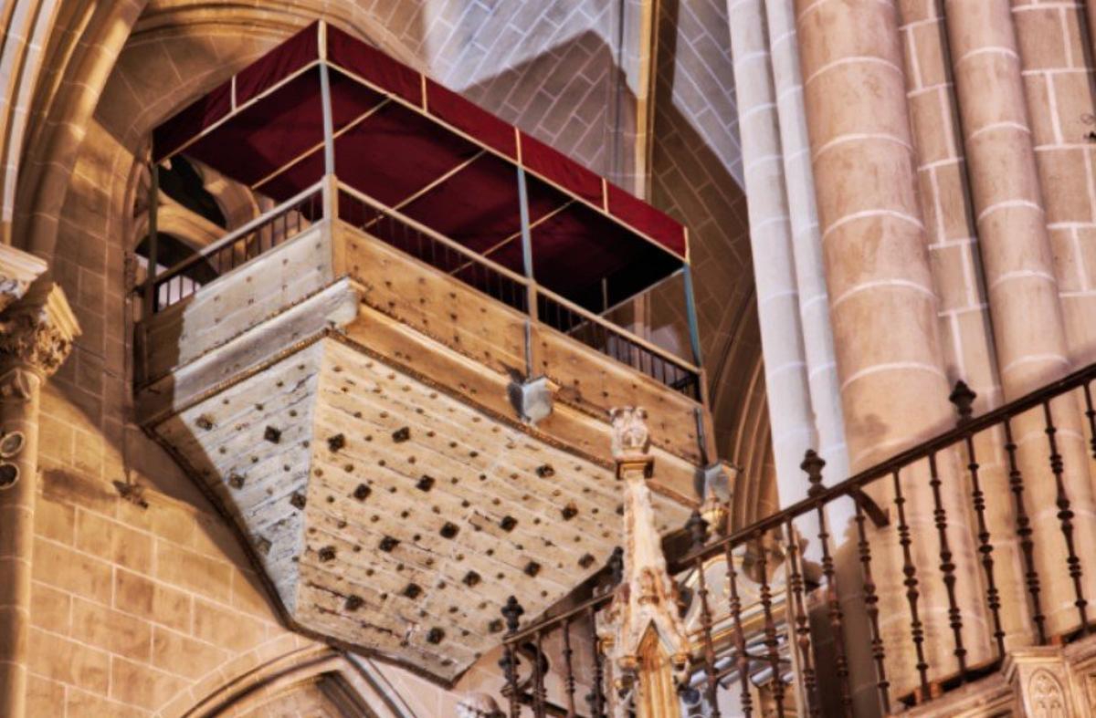 Este es el balcón que usaba Isabel la Católica