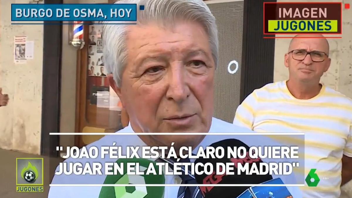 Cerezo: "Joao Félix está claro que no quiere jugar en el Atlético de Madrid".