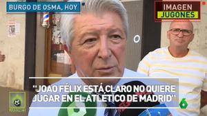 Cerezo: Joao Félix está claro que no quiere jugar en el Atlético de Madrid.