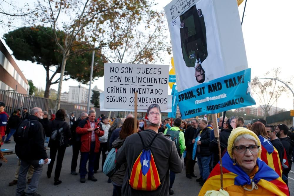 Acció de Tsunami Democràtic al Camp Nou