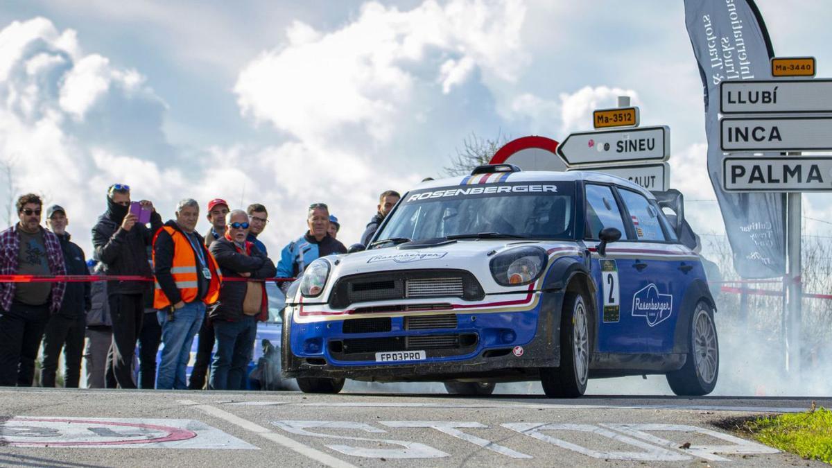 Kris Rosenberg hizo valer la tracción total de su Mini para llevarse el triunfo en el Vila de Sineu. | A. BISQUERRA