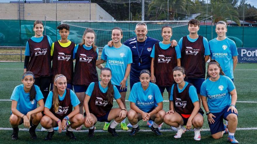 La Escuela de Fútbol Rosalía prepara la fase final de su pretemporada
