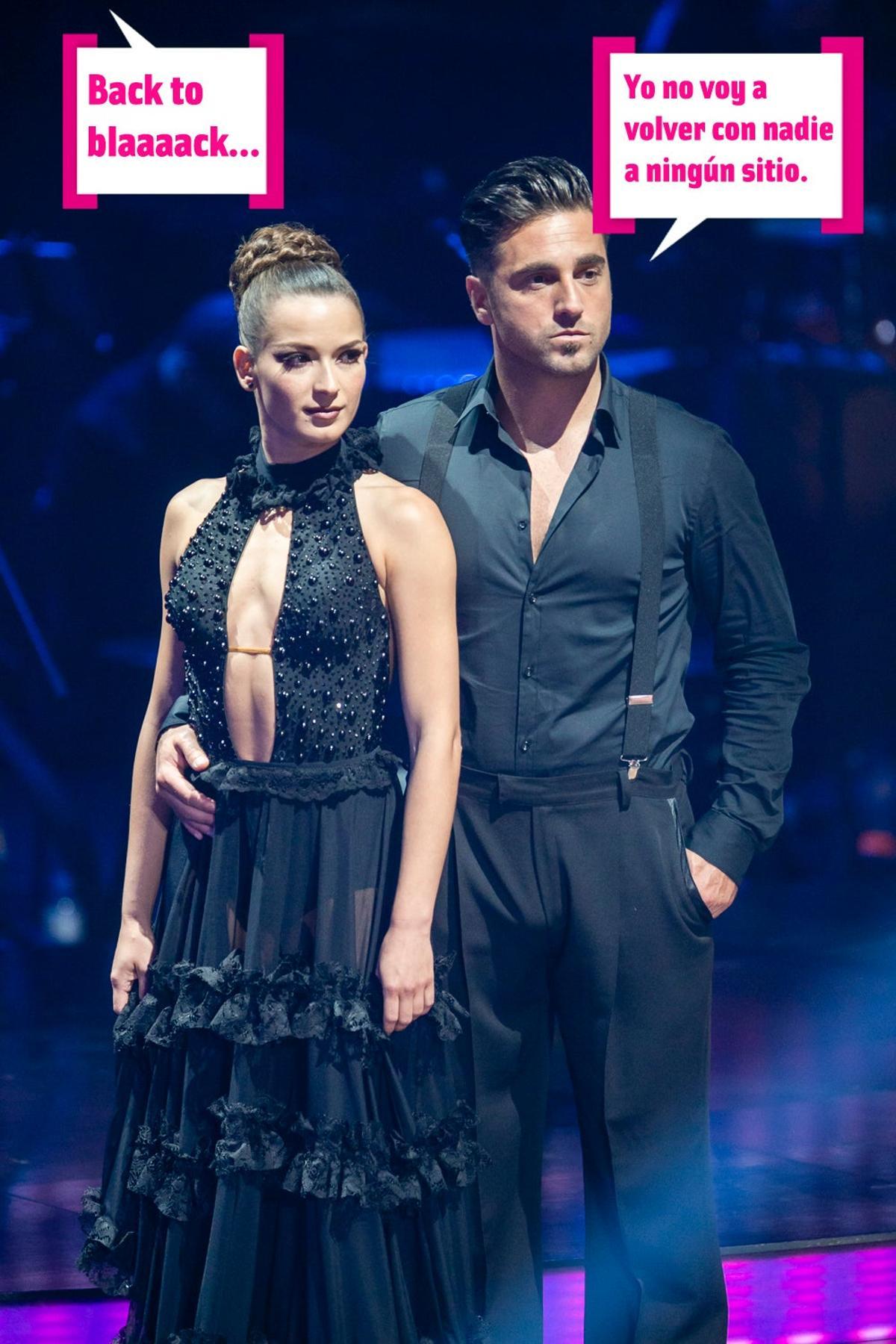 David Bustamante y Yana Olina bailaron un fox al ritmo de 'Back to Black' de Amy Winehouse David Bustamante y Yana Olina bailaron un fox al ritmo de 'Back to Black' de Amy Winehouse