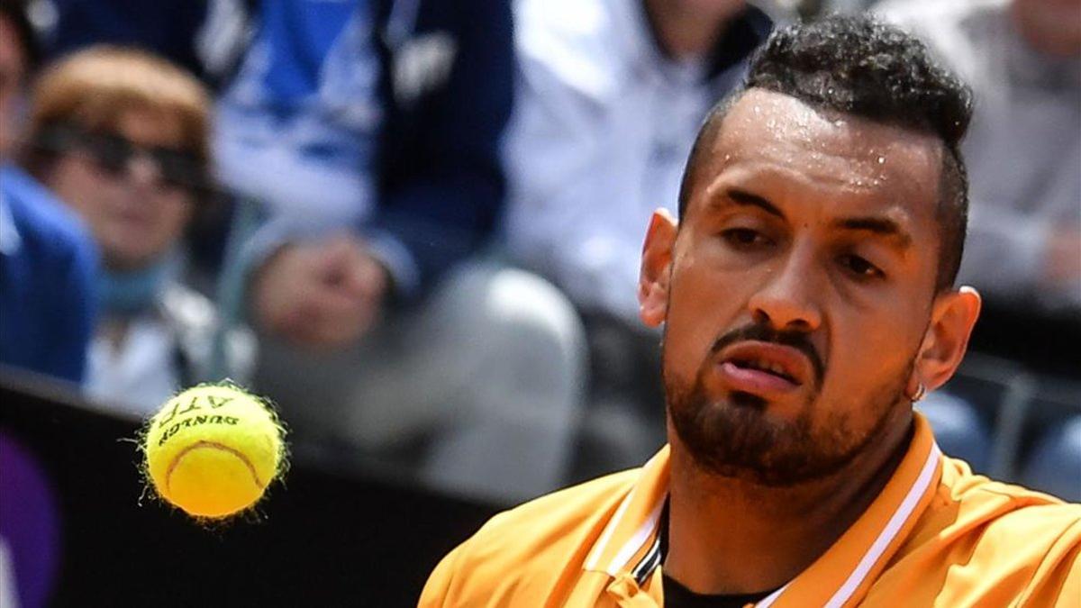 Kyrgios se quedó a gusto con los jueces de línea