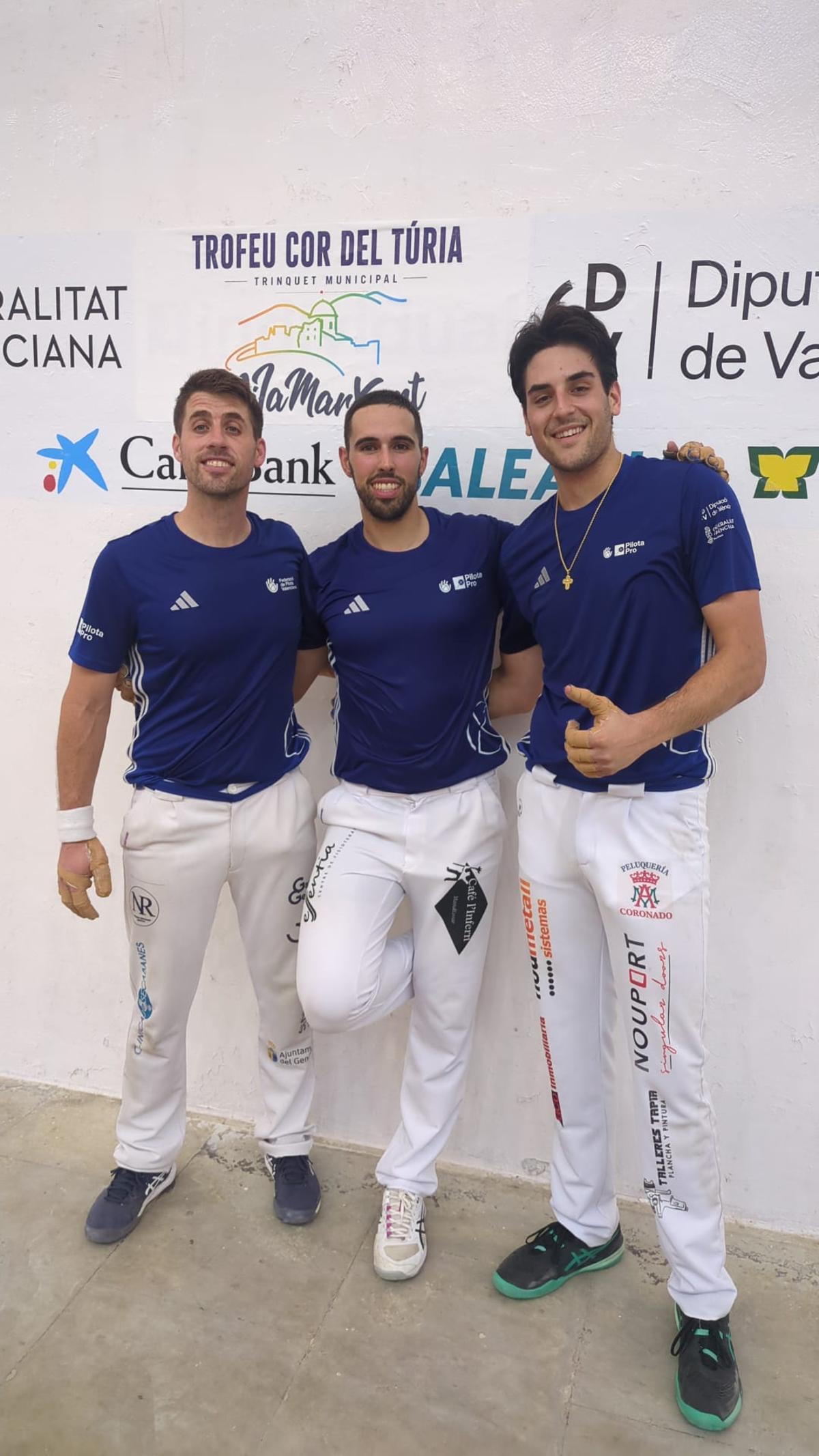 Carlos, Gimeno i Alejandro ja són finalistes a Vilamarxant.